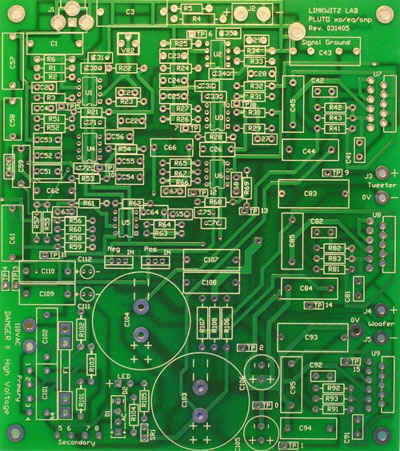 The cost of a PLUTO circuit board is $50