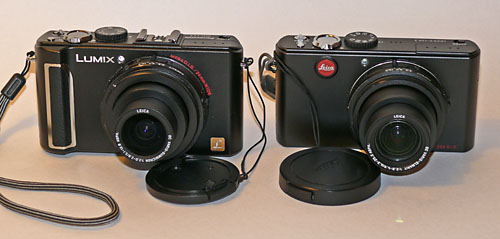 Leica D-Lux 4 with accessories, After getting the Lumix LX3…